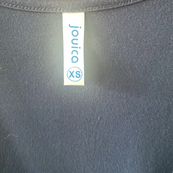 Gorgeous navy blue midi dress with pockets . - Picture 2 of 4